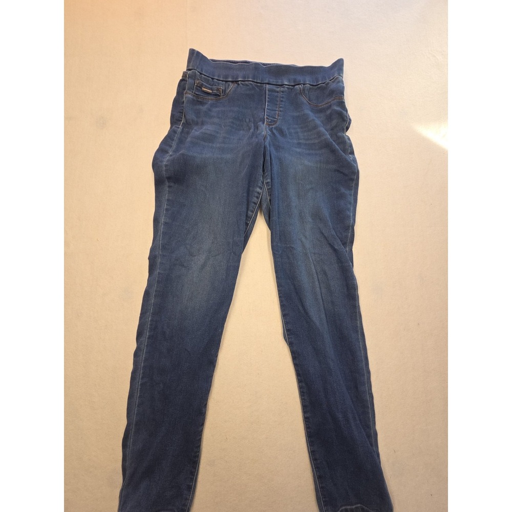 Nine West Jeans Womens Size 8 Dark Wash Slim Straight Stretch C23 212